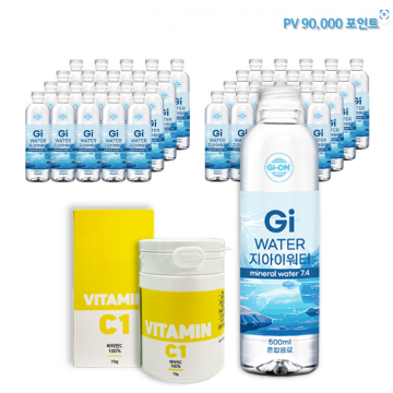 비타민 C (2개) + 지아이워터 2BOX (40팩)