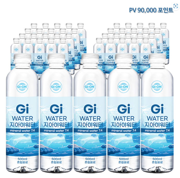 지아이워터 5팩 (100병)