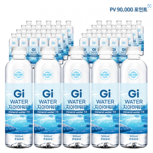 지아이워터 5팩 (100병)