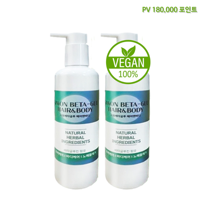 시원베타글루 - 헤어앤바디 3개 - 2개 묶음