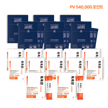 톡톡환 프리미엄 12개 + 스노우글로우프로바이오틱스 6개 (6개월 정기구독)