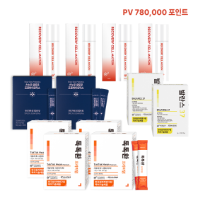 RECOVERY CELL MAYSIN 150ML 4개 + 발란스 37 2개 + 톡톡환 프리미엄 4개 + 스노우글로우프로바이오틱스 2개 (6개월 정기구독)